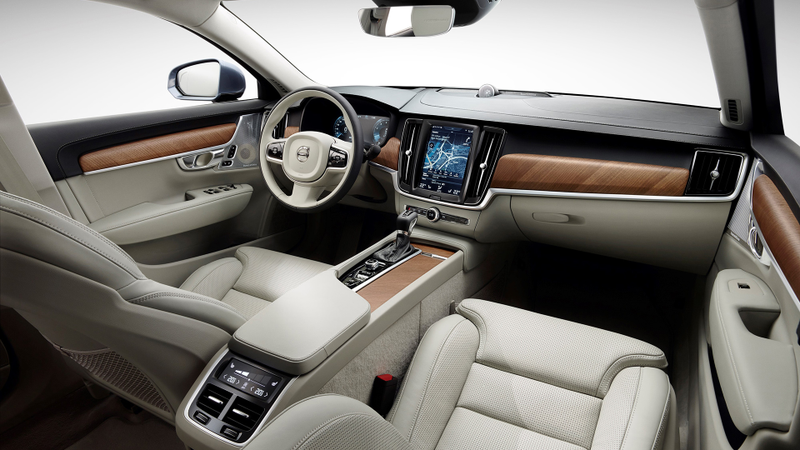Interior of the Volvo V90 (Volvo)